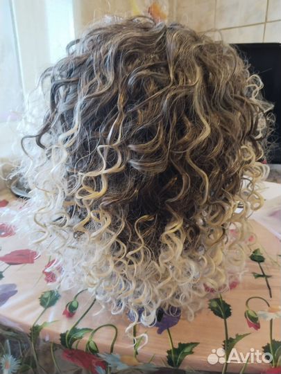 Парик афрокудри