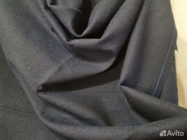 Отрез шерстяной платьевой ткани, натуральный, СССР