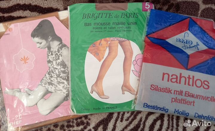 Чулки капрон, нейлон СССР