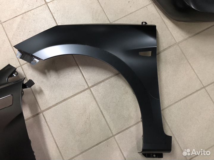Крыло переднее левое hyundai solaris