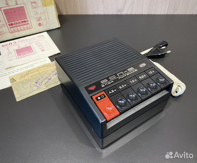 Блок стабилизированного питания бсп-5 СССР 1981 г