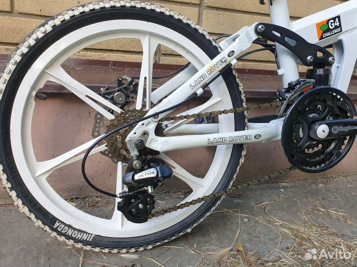 Велосипед складной двухподвес 24 скорости