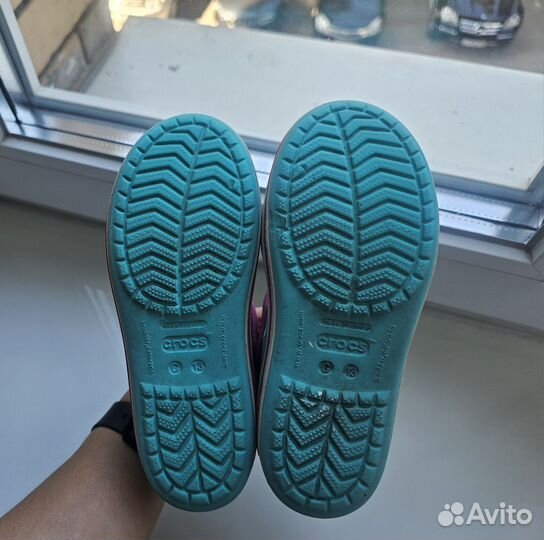 Сандалии crocs для девочки C13, 30 размер