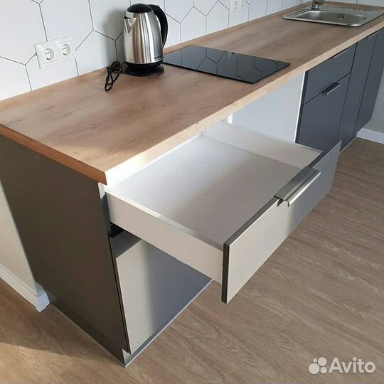 Кухня маленькая бюджетная