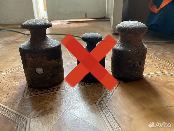 Гири доя весов 2x2кг