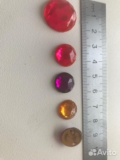 Стразы пришивные клеевые