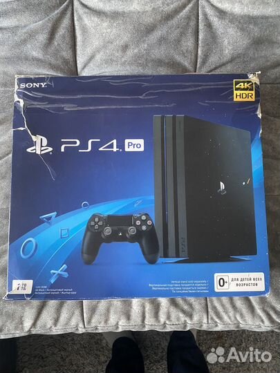 Sony playstation 4 PS4 pro 1tb с играми