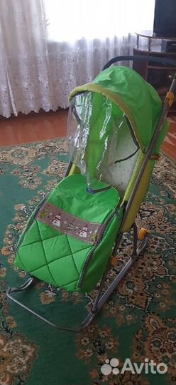 Санки коляска ника