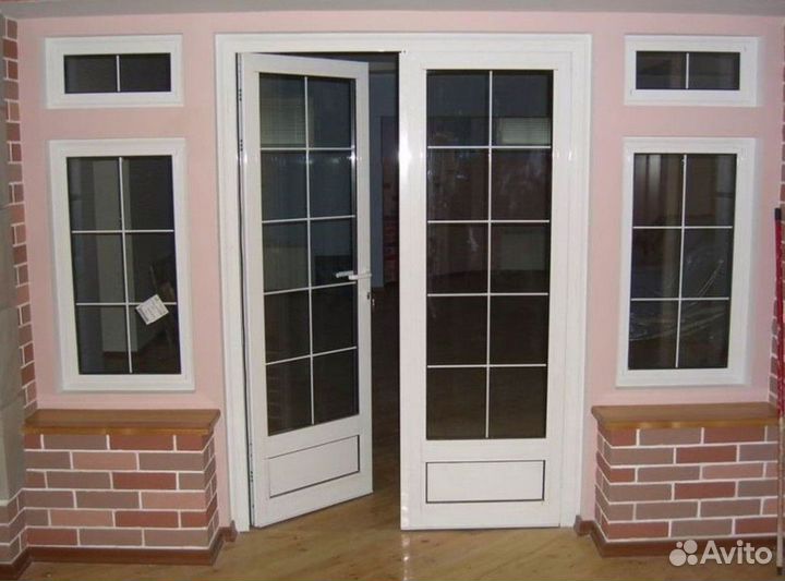 Пластиковые двери / Входная группа