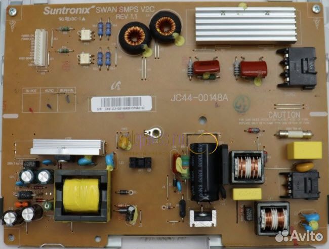 JC44-00148A Плата питания Samsung SCX 4500 1630