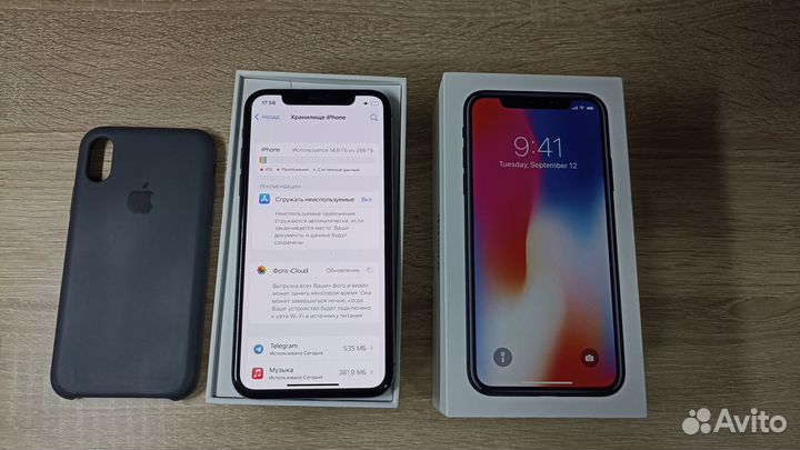 iPhone X, 256 ГБ
