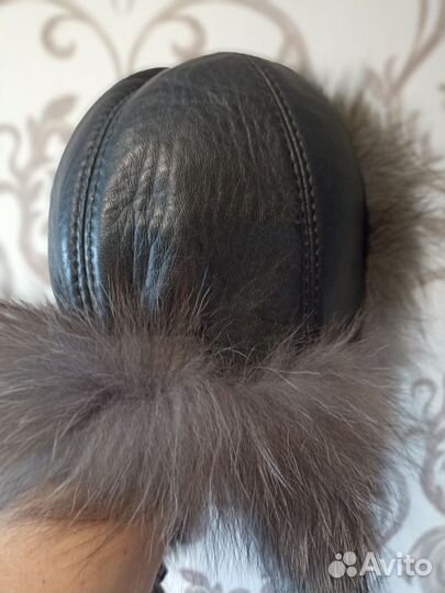 Шапка из меха Чернобурки