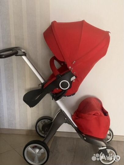 Коляска stokke xplory v5, 2 в 1