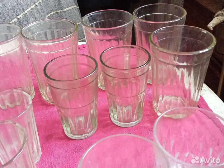 Граненые стаканы СССР, стопки