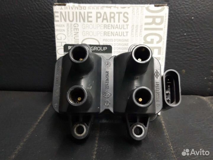 Катушка зажигания рено 8 клапана
