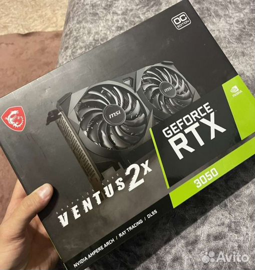 Видеокарта RTX3050