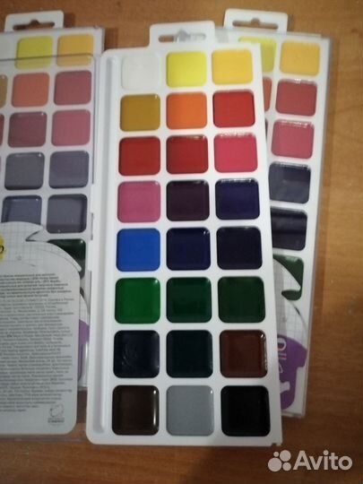 Акварельные краски 24цвета