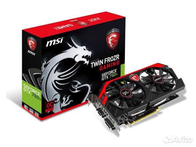Видеокарта gtx750ti.новая