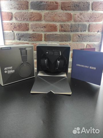 Беспроводные наушники Urbanears Hellas, black belt