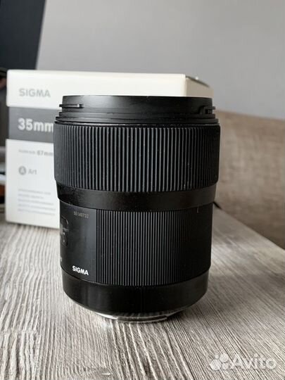 Объектив sigma art 35 mm 1 4 canon