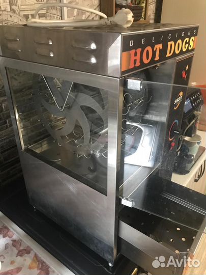 Гриль для хот-догов карусельный