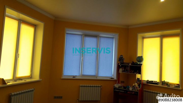 Плиссе жалюзи на двери