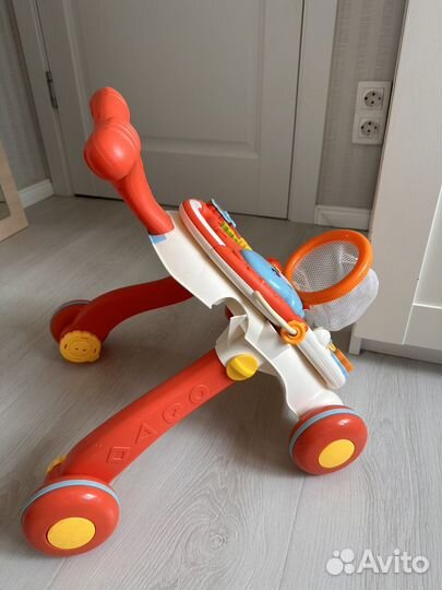 Толокар babygo, 2в 1 ходунки, развивающий столик