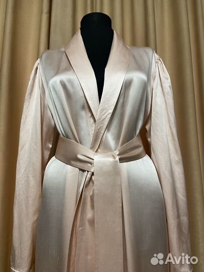 Халат из натурального шелка
