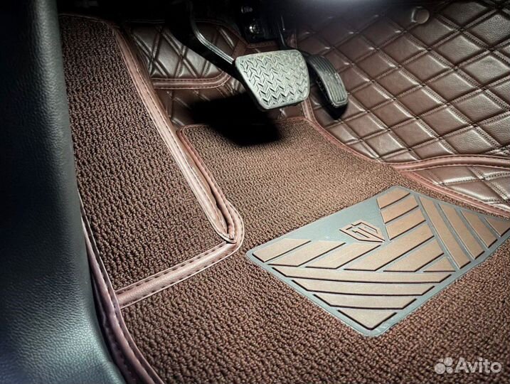 3Д коврики toyota prado 250