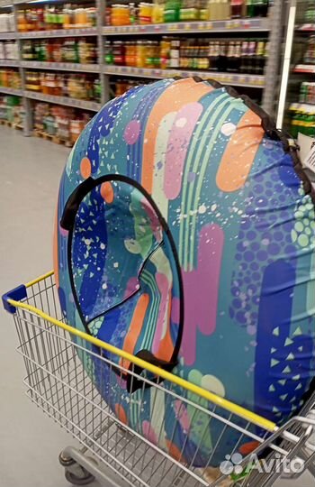 Тюбинг ватрушка 110 см