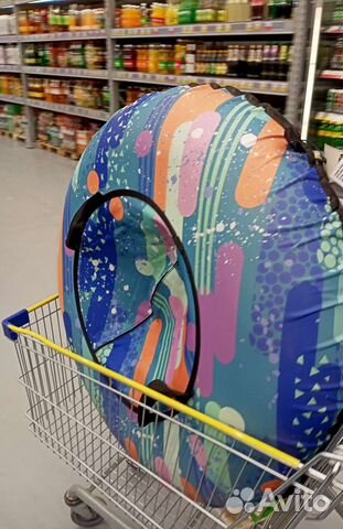 Тюбинг ватрушка 110 см