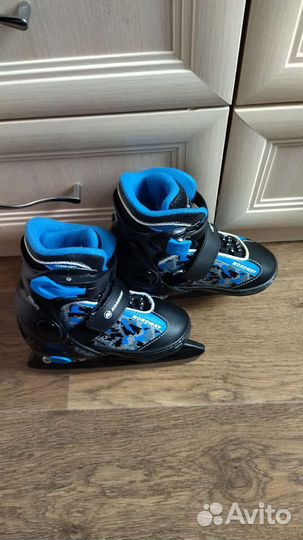 Коньки детские раздвижные р. 27-30