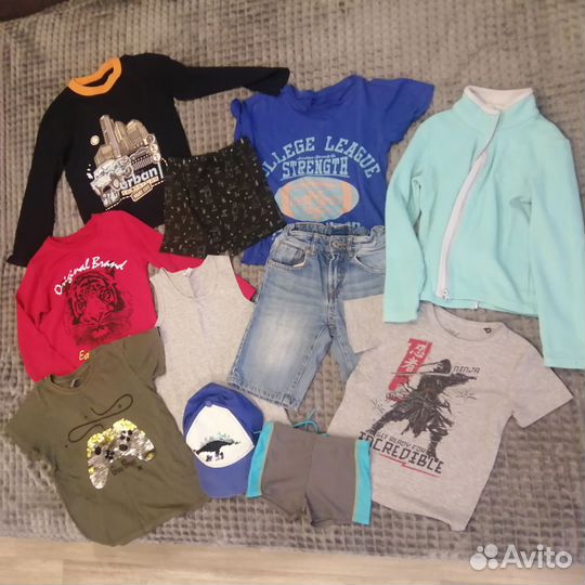 Вещи детские пакетом, р. 104-128