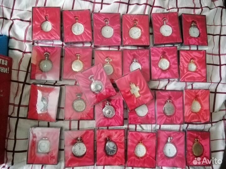 Коллекция карманных часов. 28 моделей