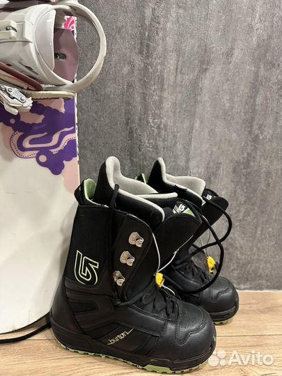 Сноуборд комплект женский burton