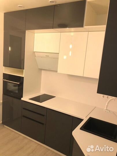 Кухня на дачу прямая