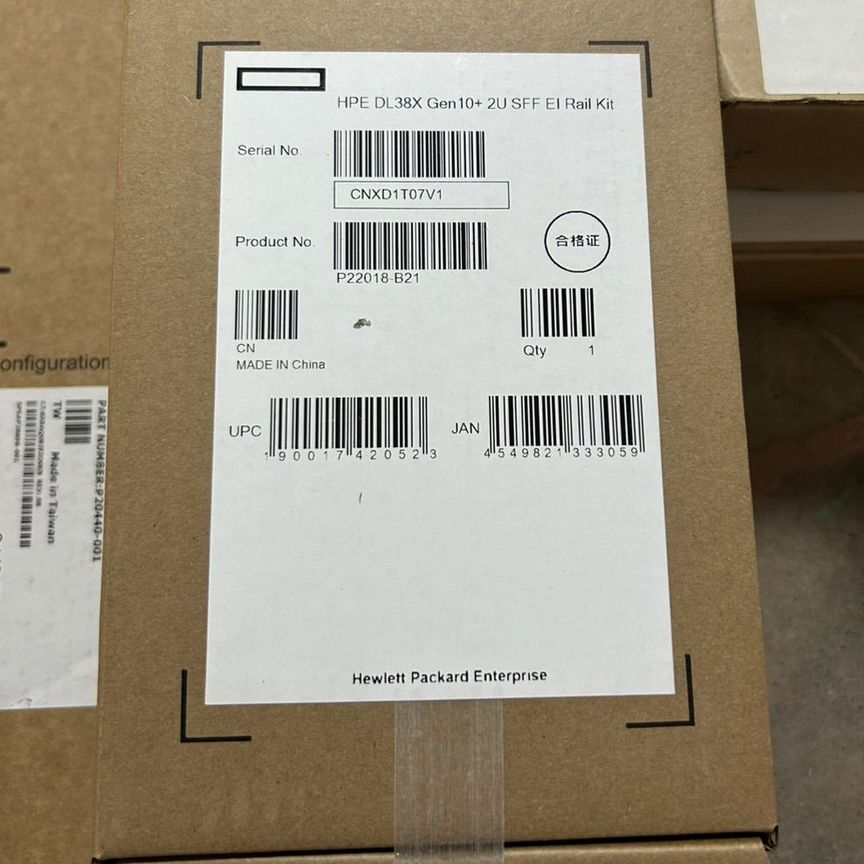 [P22018-B21] Рельсы Hp 2u Dl38x G10 Plus P22018-B21