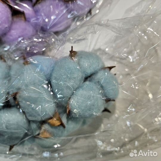 Хлопок натуральный цветной