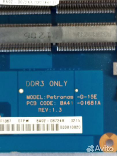 Мат.плата Samsung np305v5a