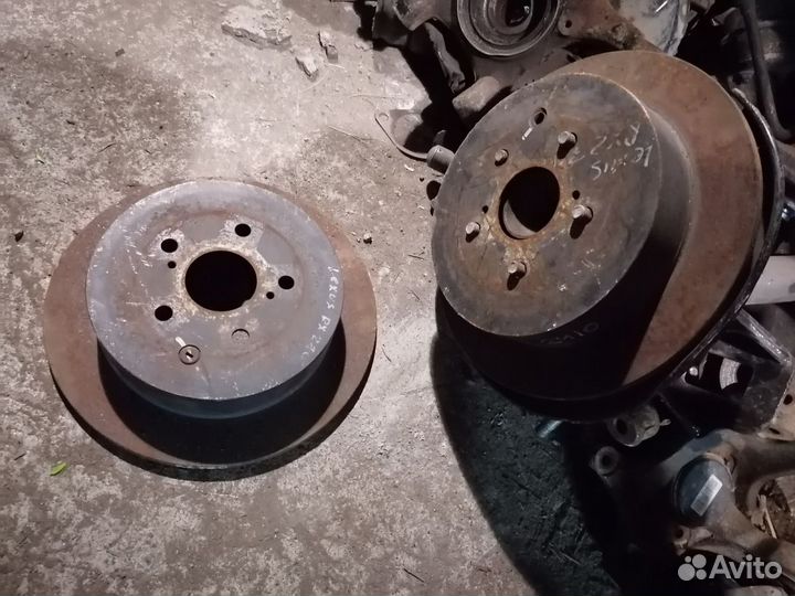 Lexus RX 13г. Диски 2шт Задние Тормозные рх