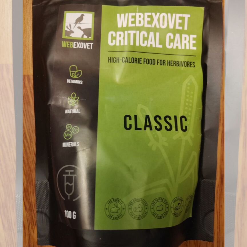 Webexovet critical care classic