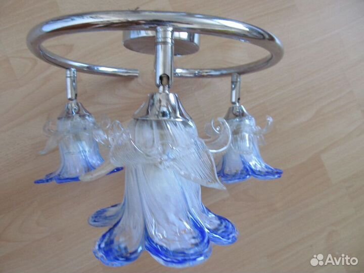 Люстра, розетки, выключатели