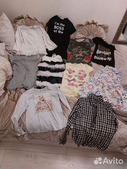 Детские вещи пакетом на р. 134-146