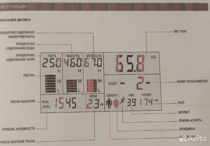 Весы bork напольные электронные