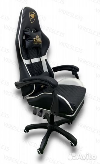 Кресло Компьютерное - Игровое Кресло с Массажем