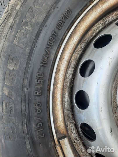 Пара дисков R15 Transit с 2000г.в
