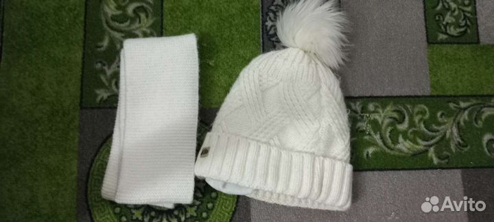 Комплект шапка и шарф