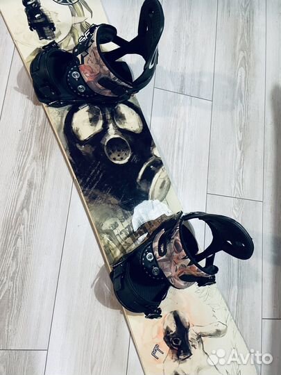 Сноуборд комплект Atom 151 + крепления