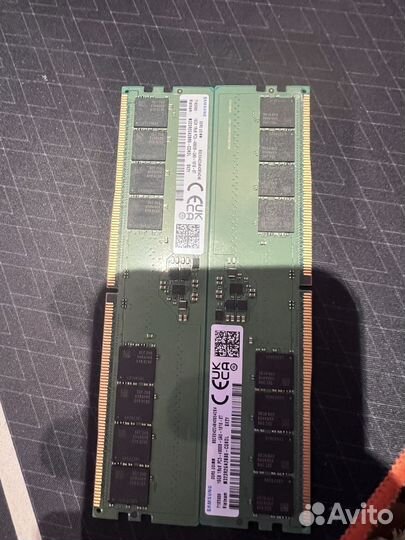 Оперативная память ddr5 16gb (32)