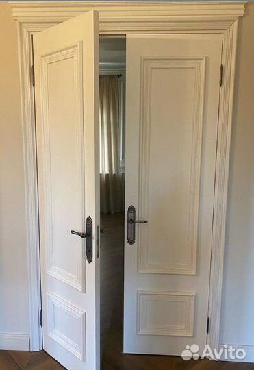 Межкомнатные двери белая эмаль